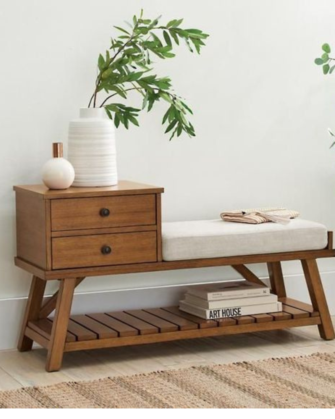 Entryway Storage Bench