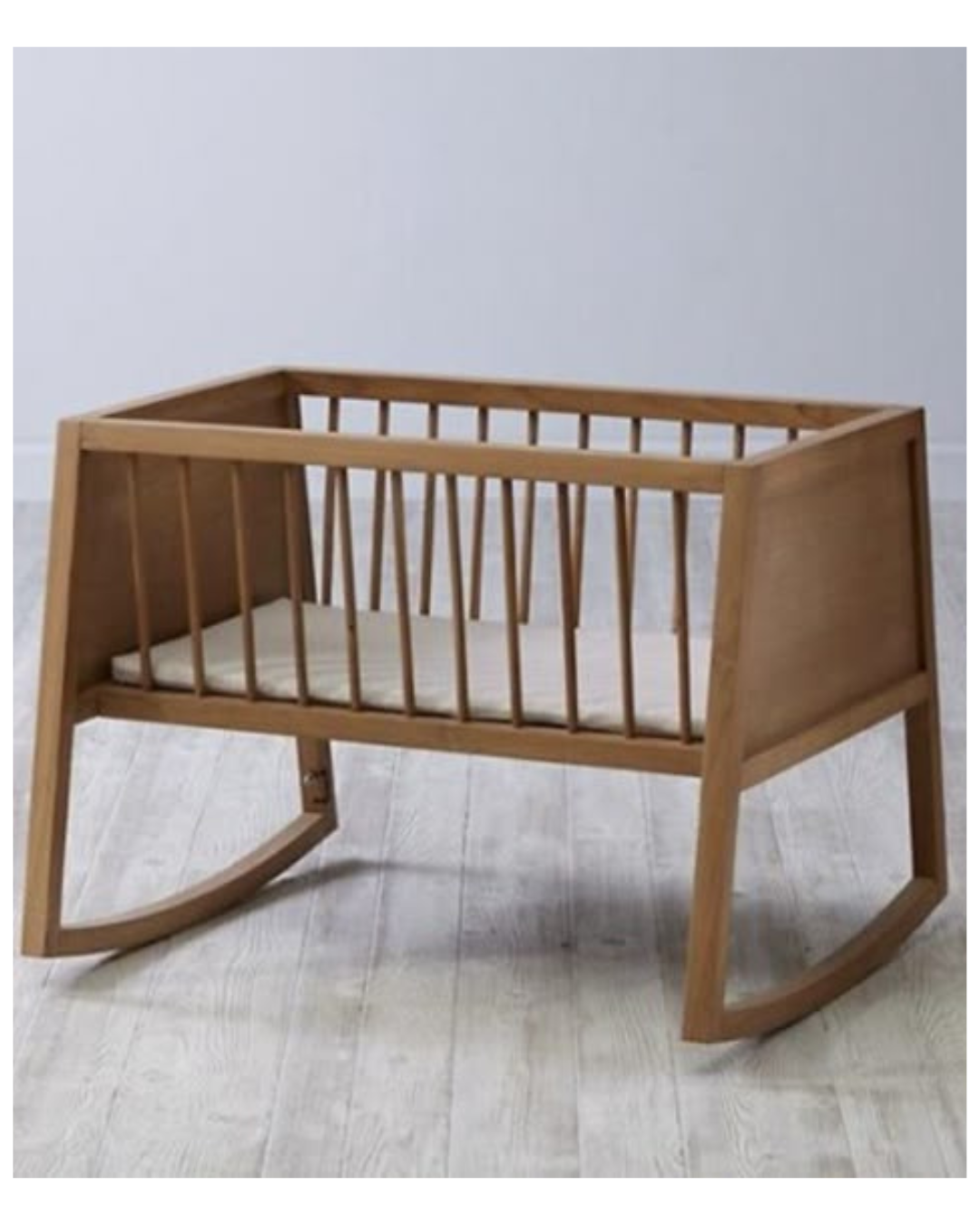 Wooden Rocking Baby Crib