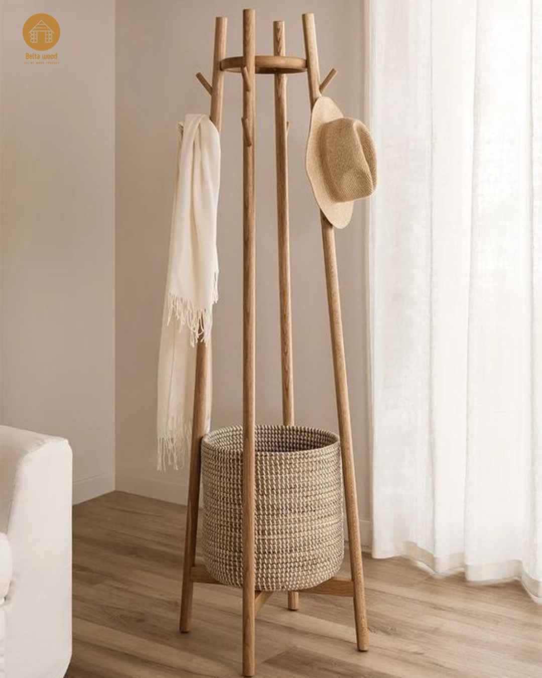 Standing Coat Rack