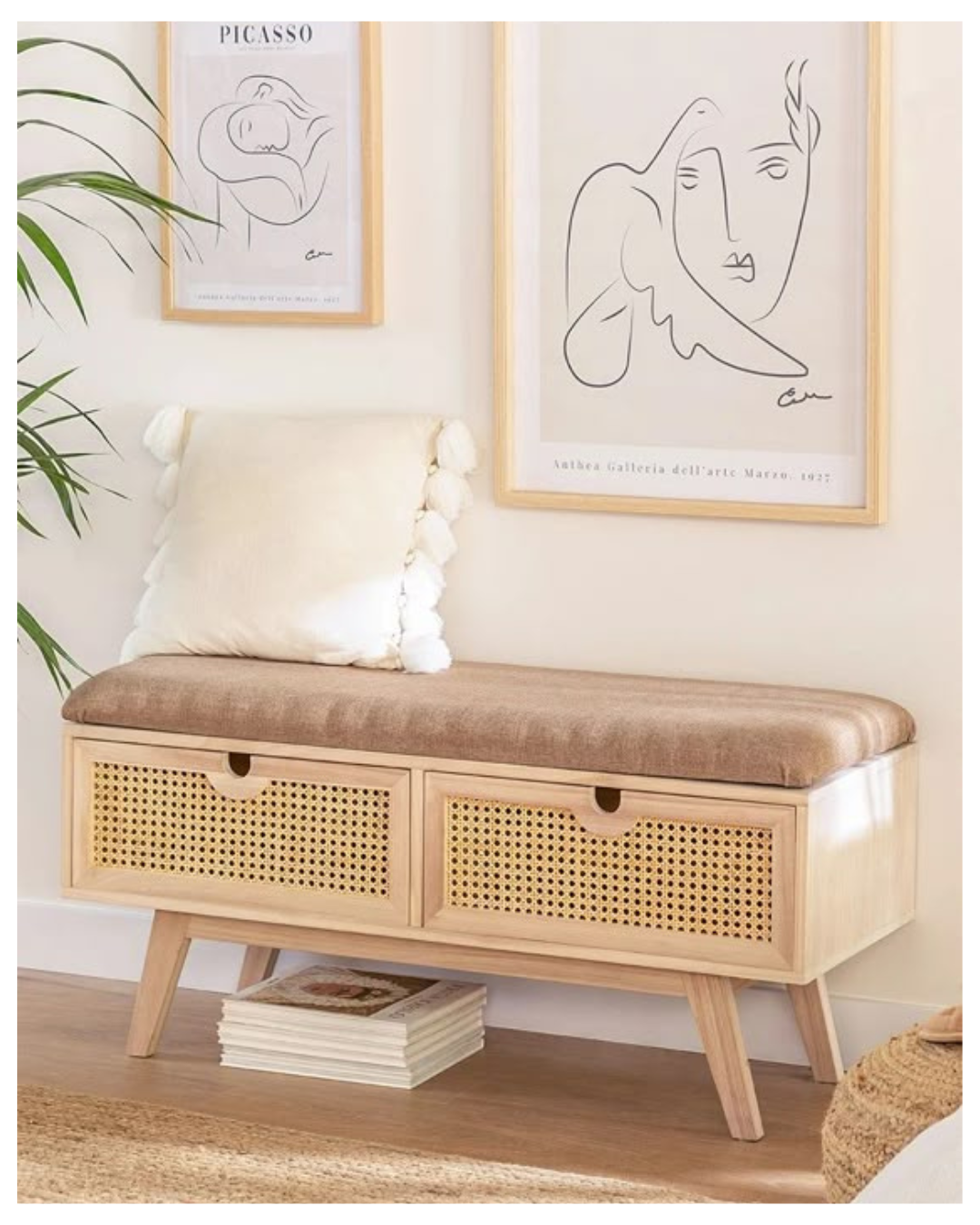 Entryway Storage Bench